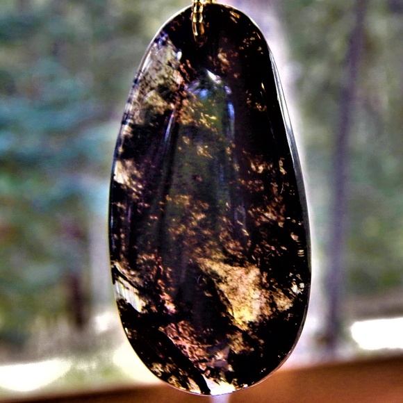 Jewelry - Striking Moss Agate Pendant Necklace